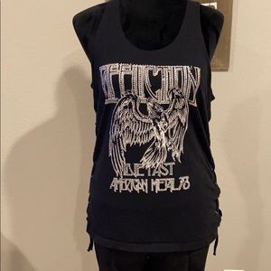 Affliction Sequined Tank